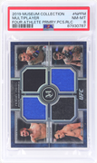 Collection Four Athlete Primary Pieces Relic Conor Mcgregor/Dustin Poirier/Khabib Nurmagomedov/Tony Ferguson