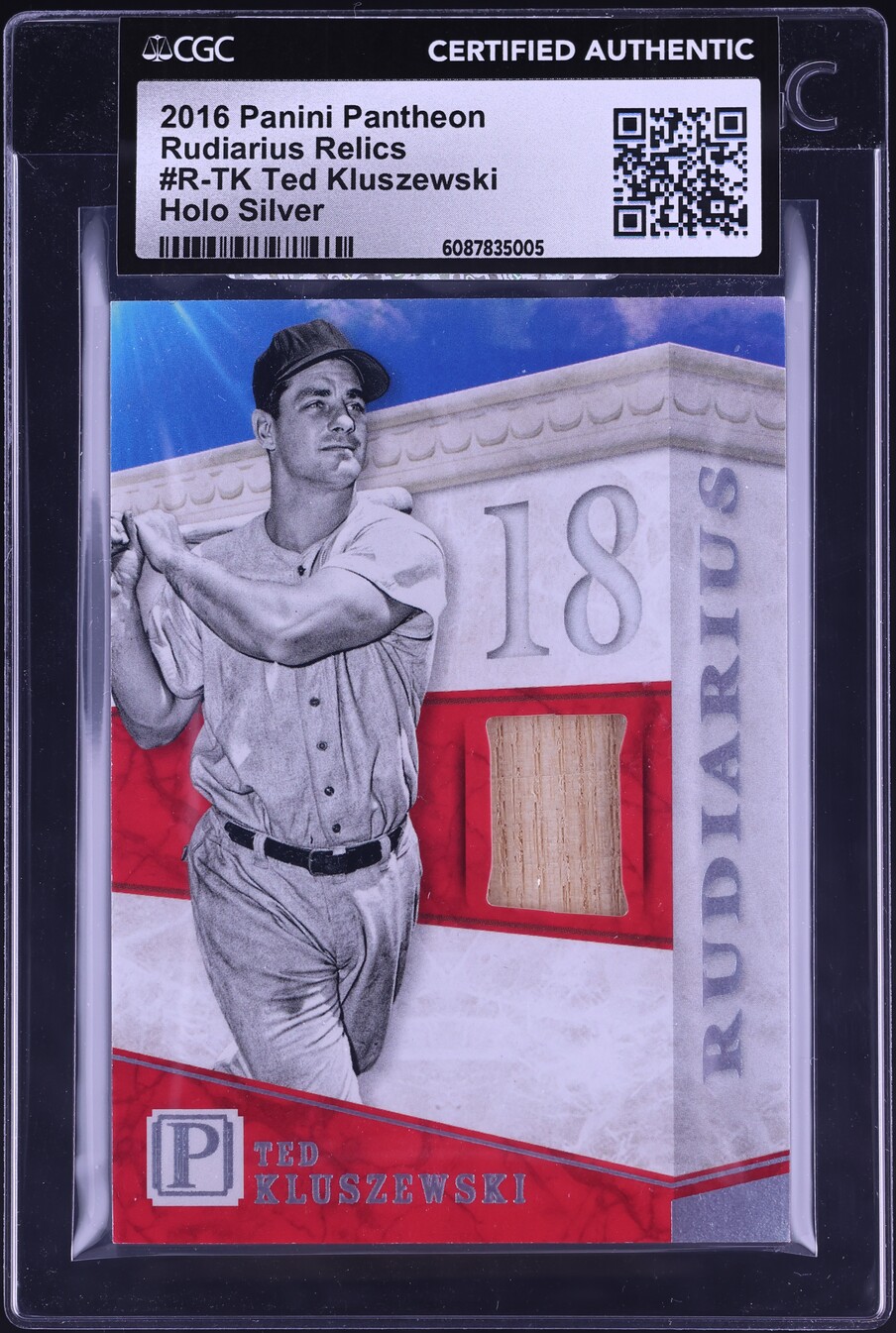 Rudiarius Holo Silver Ted Kluszewski