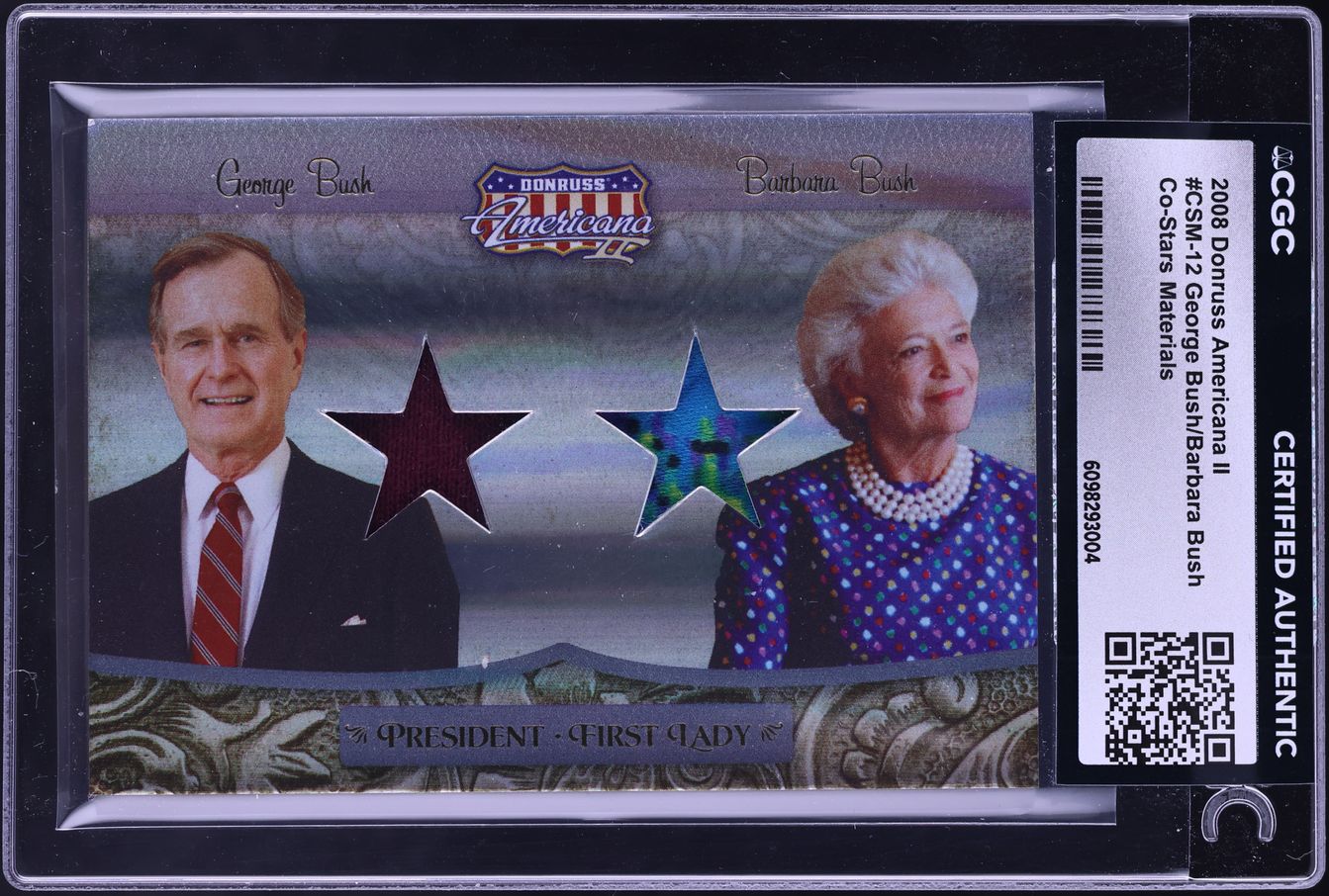 II Co-Stars Materials George Bush/Barbara Bush