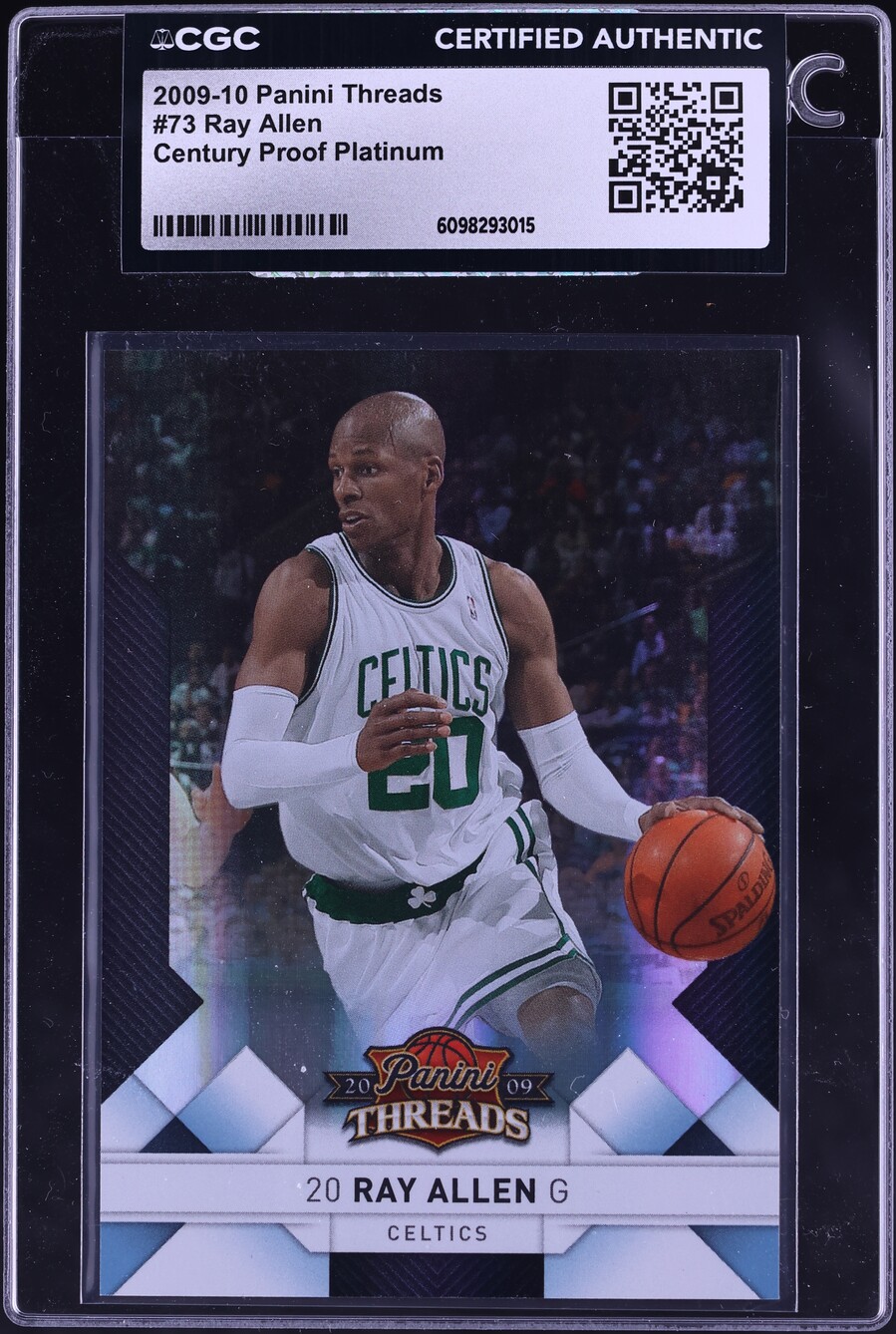 Century Proof Platinum Ray Allen