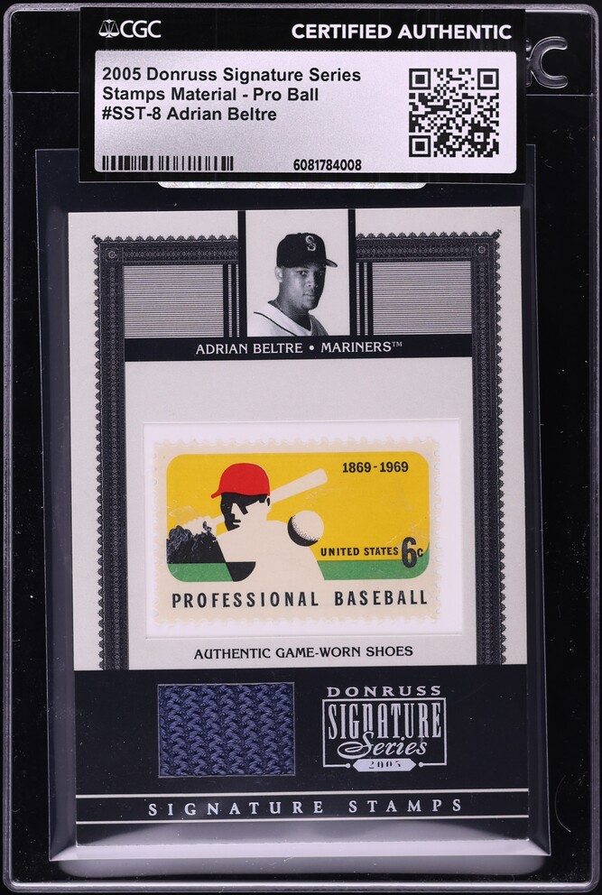 Series Stamps Pro Ball Adrian Beltre /100