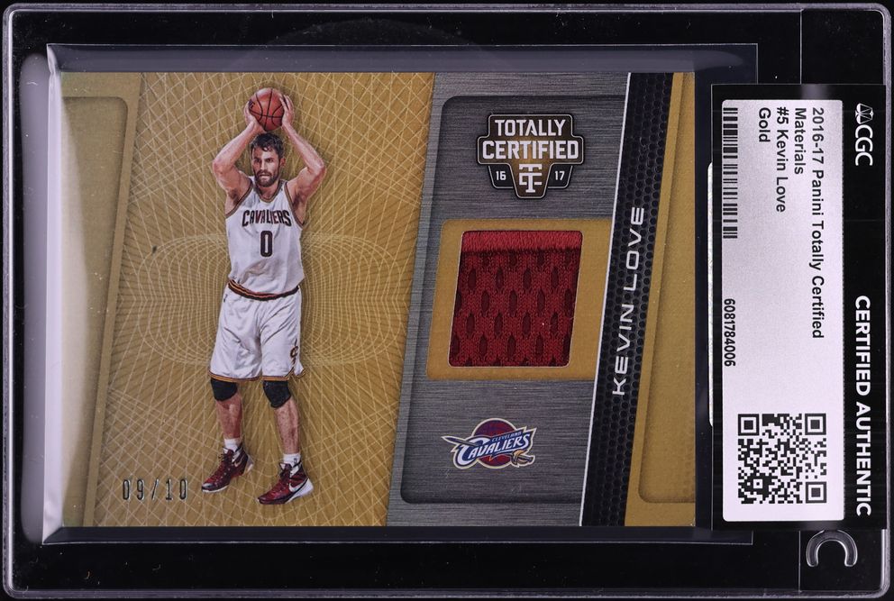 Kevin Love GAME-WORN PATCH /10
