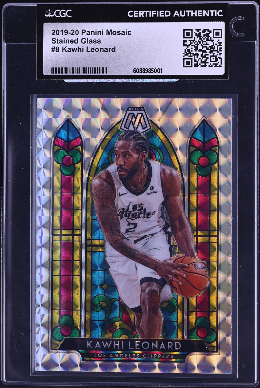 Stained Glass Kawhi Leonard