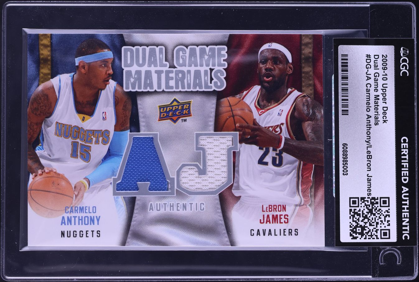 Dual Carmelo Anthony LeBron James