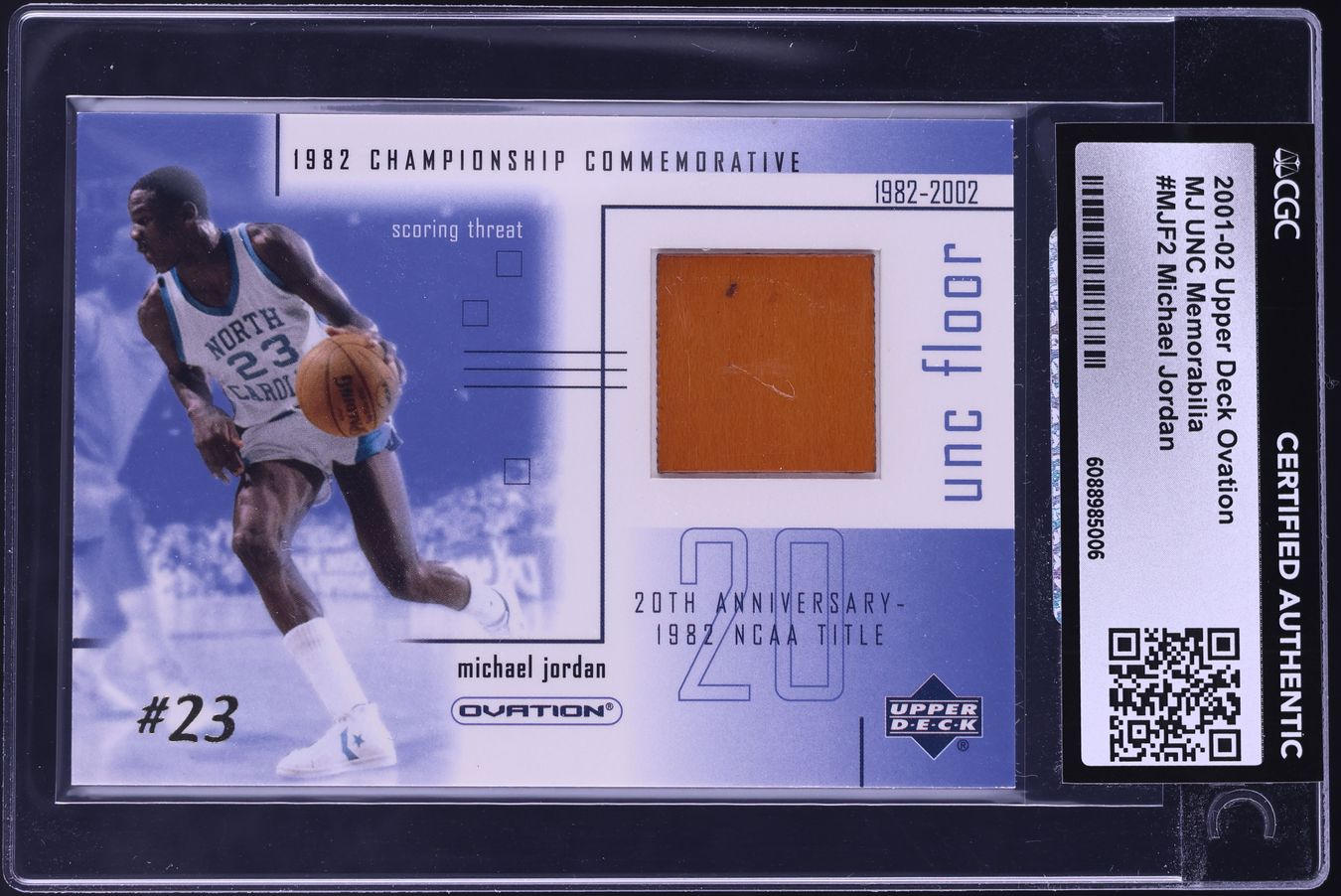 Ovation MJ UNC Memorabilia Michael Jordan