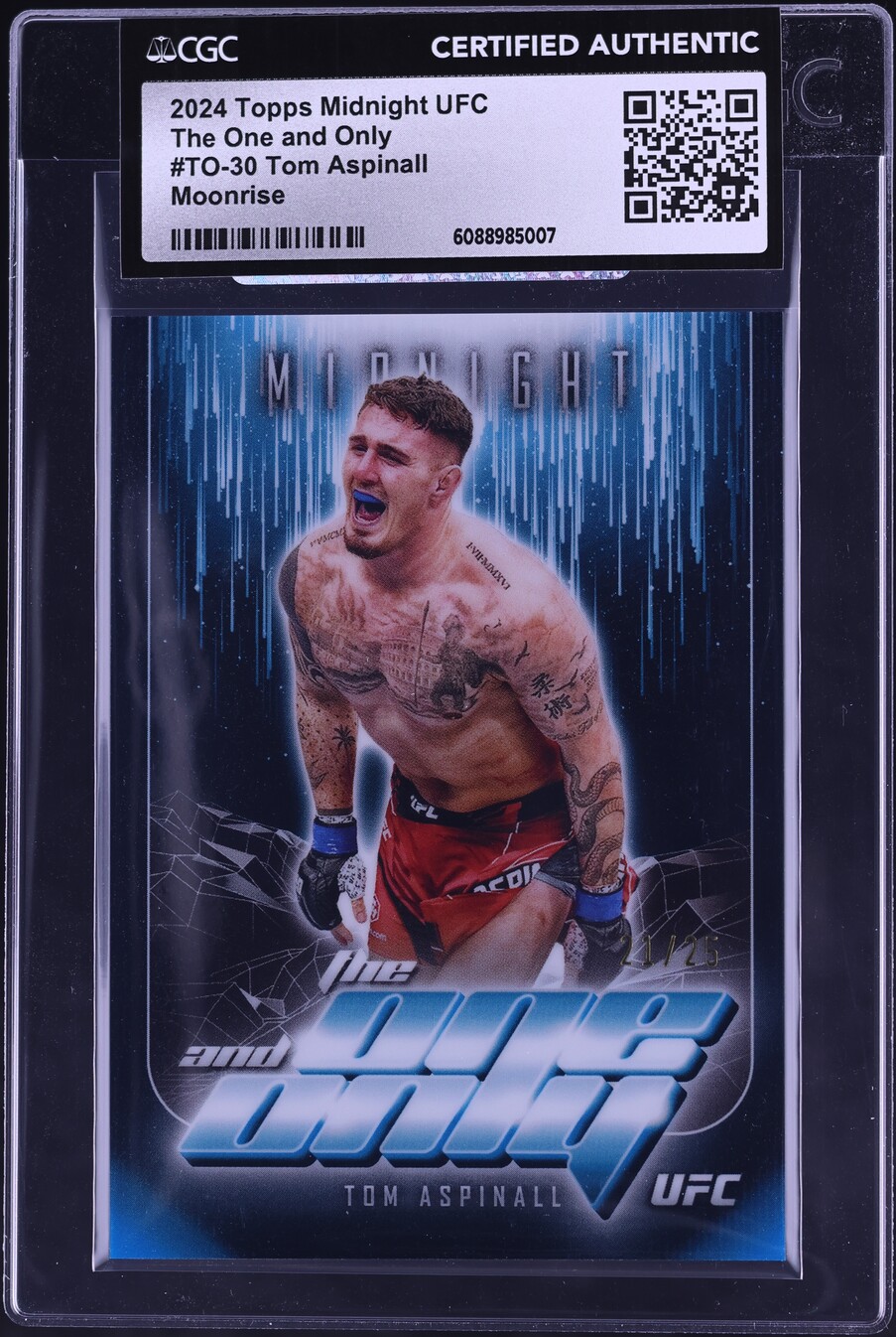 UFC The One And Only Moonrise Tom Aspinall /25